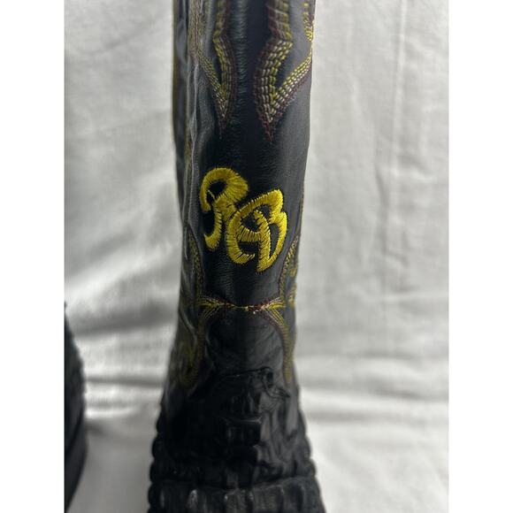 Rogers Western Boots Leather Mexico Men Sz 7 - Picture 5 of 8